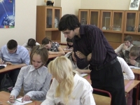 Климов Павел Александрович на уроке